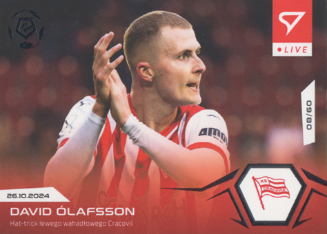 Ólafsson Davíd Kristján 24-25 SportZoo Ekstraklasa LIVE #L-27