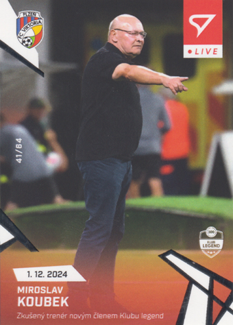 Koubek Miroslav 24-25 Chance Liga LIVE #L-28