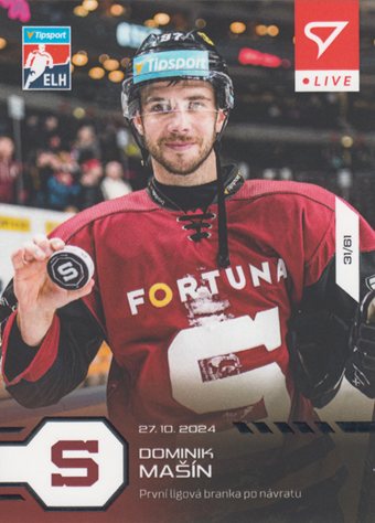 Mašín Dominik 24-25 Tipsport Extraliga LIVE #L-29