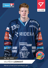 Lednický Vojtěch 21-22 Tipsport Extraliga LIVE #L-030