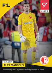 Mandous Aleš 21-22 Fortuna Liga LIVE #L-030