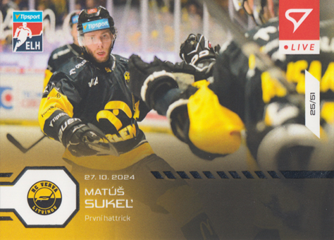 Sukeľ Matúš 24-25 Tipsport Extraliga LIVE #L-30