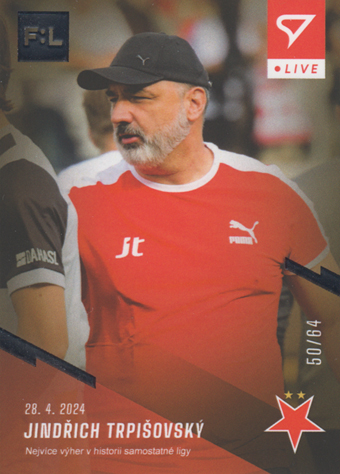 Trpišovský Jindřich 23-24 Fortuna Liga LIVE #L-36