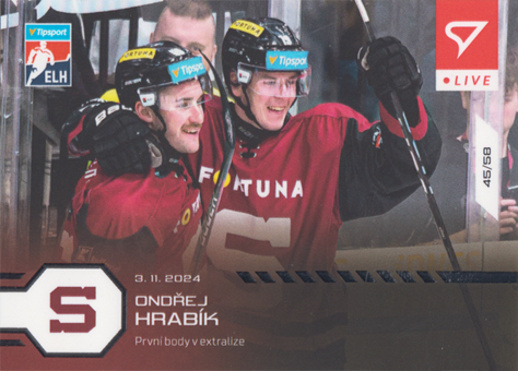 Hrabík Ondřej 24-25 Tipsport Extraliga LIVE #L-40