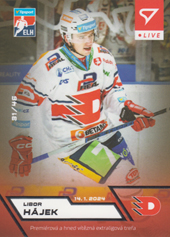 Hájek Libor 23-24 Tipsport Extraliga LIVE #L-42