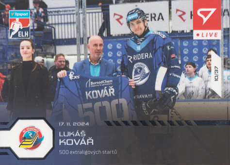 Kovář Lukáš 24-25 Tipsport Extraliga LIVE #L-46