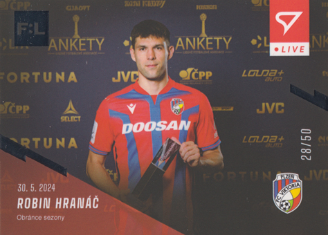 Hranáč Robin 23-24 Fortuna Liga LIVE #L-49