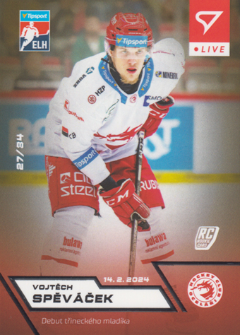 Spěváček Vojtěch 23-24 Tipsport Extraliga LIVE #L-50