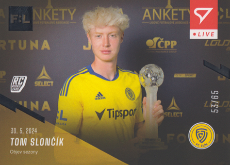 Slončík Tom 23-24 Fortuna Liga LIVE #L-51