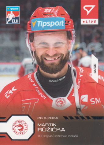 Růžička Martin 24-25 Tipsport Extraliga LIVE #L-52