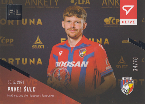 Šulc Pavel 23-24 Fortuna Liga LIVE #L-53