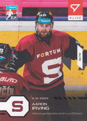 Irving Aaron 24-25 Tipsport Extraliga LIVE #L-58
