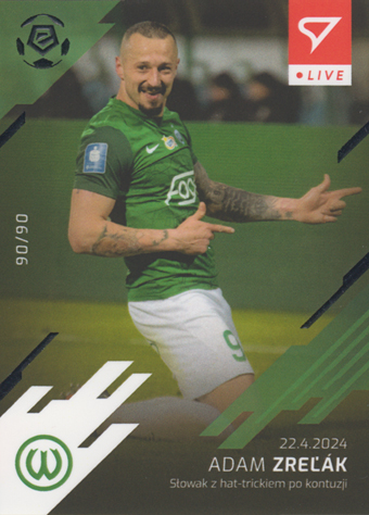 Zreľák Adam 23-24 SportZoo Ekstraklasa LIVE #L-62