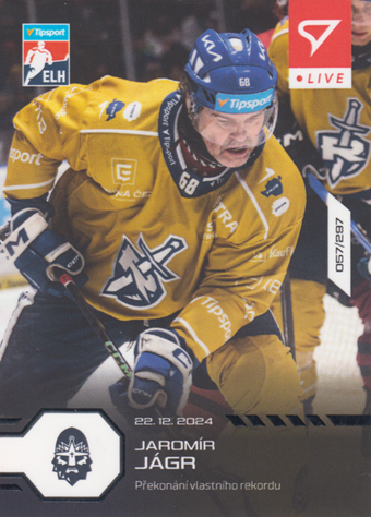 Jágr Jaromír 24-25 Tipsport Extraliga LIVE #L-63