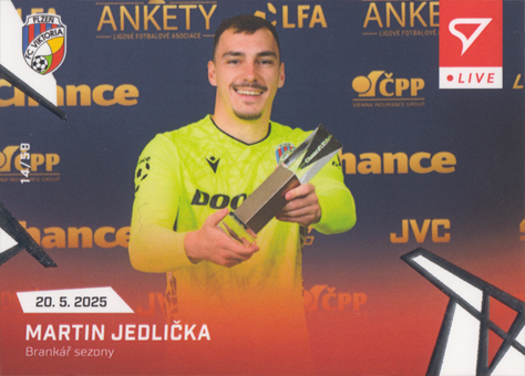 Jedlička Martin 24-25 Chance Liga LIVE #L-65