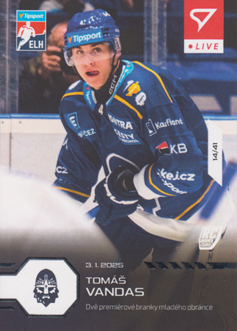 Vandas Tomáš 24-25 Tipsport Extraliga LIVE #L-70