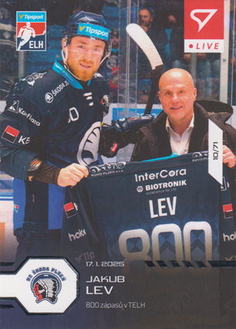 Lev Jakub 24-25 Tipsport Extraliga LIVE #L-74