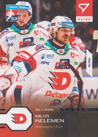 Kelemen Miloš 24-25 Tipsport Extraliga LIVE #L-77