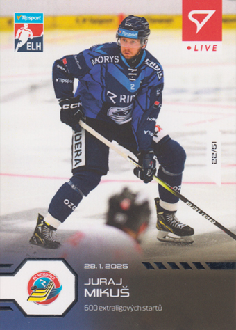 Mikuš Juraj 24-25 Tipsport Extraliga LIVE #L-79