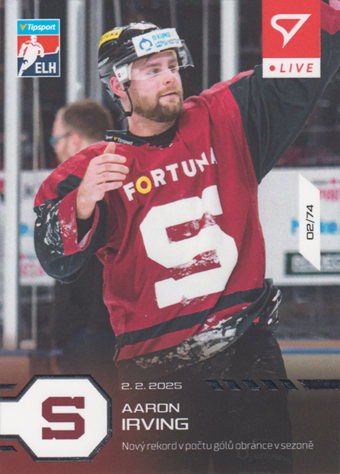 Irving Aaron 24-25 Tipsport Extraliga LIVE #L-80