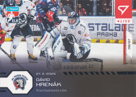 Hrenák Dávid 24-25 Tipsport Extraliga LIVE #L-87