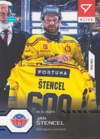 Štencel Jan 24-25 Tipsport Extraliga LIVE #L-97