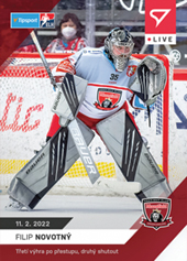 Novotný Filip 21-22 Tipsport Extraliga LIVE #L-098