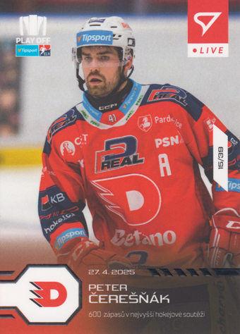 Čerešňák Peter 24-25 Tipsport Extraliga LIVE #L-103