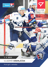 Kremláček Vladimír 21-22 Tipsport Extraliga LIVE #L-113