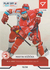 Růžička Martin 22-23 Tipsport Extraliga LIVE #L-121