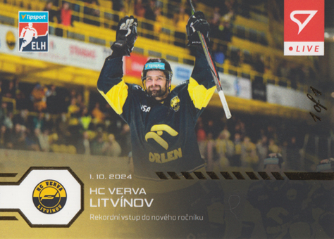 Litvínov 24-25 Tipsport Extraliga LIVE Gold #L-07