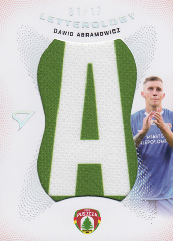 Abramowicz Dawid 24-25 SportZoo Ekstraklasa Letterology "A" #LL-DA