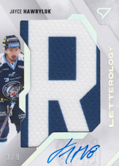 Hawryluk Jayce 23-24 Tipsport Extraliga Letterology "R" #LL-JH