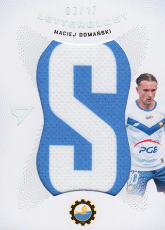 Domański Maciej 24-25 SportZoo Ekstraklasa Letterology "S" #LL-MD
