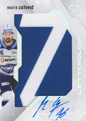 Zaťovič Martin 23-24 Tipsport Extraliga Letterology "Z" #LL-MZ