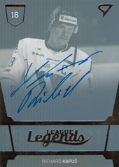 Kapuš Richard 19-20 Tipsport Liga League Legends Auto #LL2