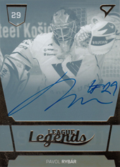 Rybár Pavol 19-20 Tipsport Liga League Legends Auto #LL7