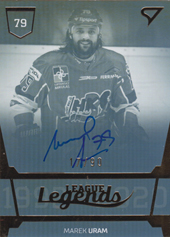 Uram Marek 21-22 Tipos Extraliga League Legends Auto #LL8