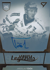 Török Jaroslav 20-21 Tipos Extraliga League Legends Auto #LL9