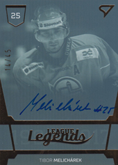 Melichárek Tibor 22-23 Tipos Extraliga League Legends Auto #LL6