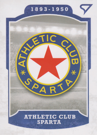 Sparta Praha 2023 Dekády fotbalové ligy Vývoj klubového loga #L-001