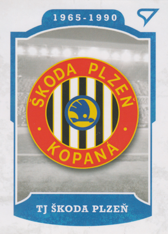 Plzeň 2023 Dekády fotbalové ligy Vývoj klubového loga #L-005