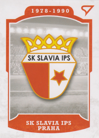 Slavia Praha 2023 Dekády fotbalové ligy Vývoj klubového loga #L-007