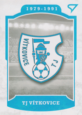 Vítkovice 2023 Dekády fotbalové ligy Vývoj klubového loga #L-008