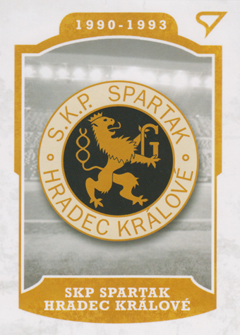 Hradec Králové 2023 Dekády fotbalové ligy Vývoj klubového loga #L-009