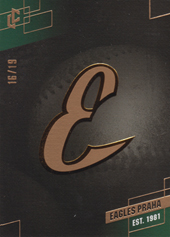 Eagles Praha 2023 LC Czech Baseball Extraleague Logo klubu Canvas #L-3