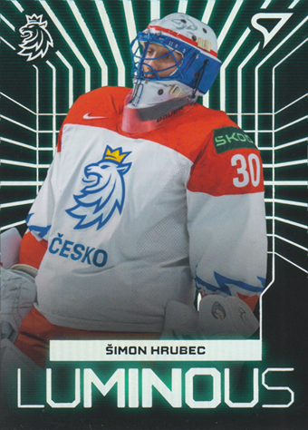 Hrubec Šimon 2024 Hokejové Česko Luminous #LS-02