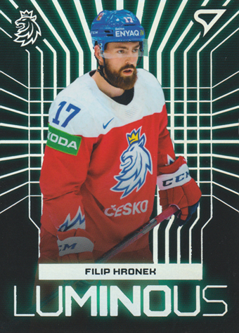 Hronek Filip 2024 Hokejové Česko Luminous #LS-06