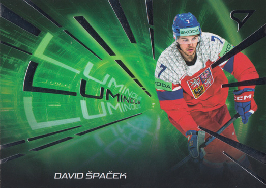 Špaček David 2025 Hokejové Česko Luminous #LS-11