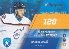 Dudáš Martin 17-18 Tipsport Liga Lídri štatistik 2016-17 #S12